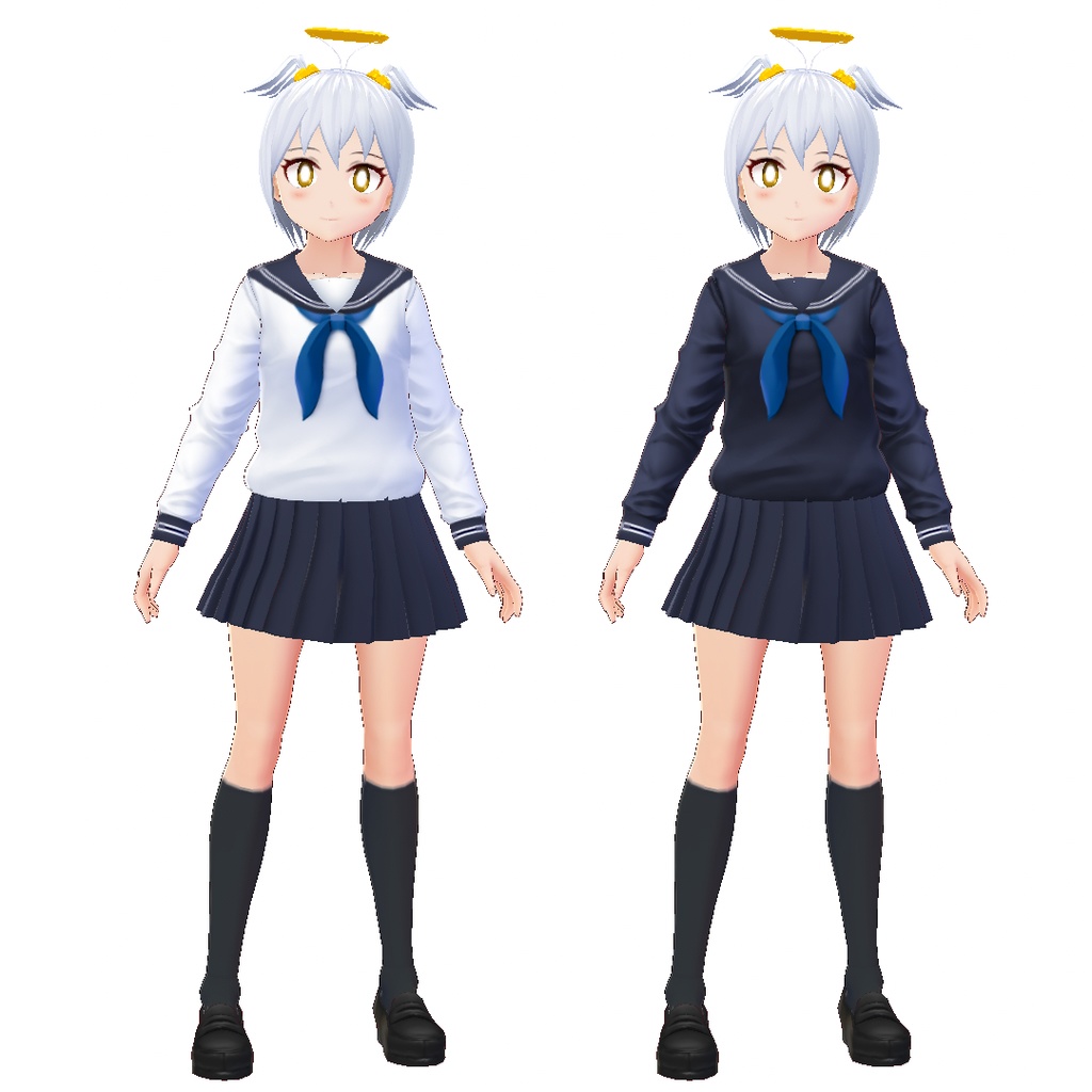 【VRoid】セーラー服