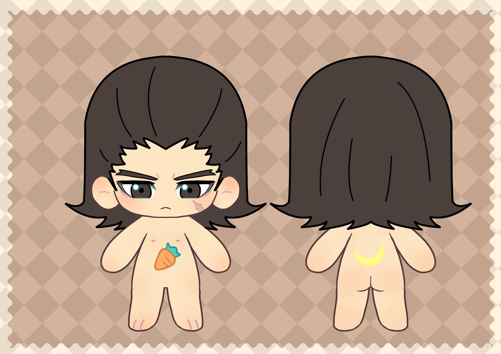 【無配】戦国basara ぬいづくり マニュアル&型紙データ集