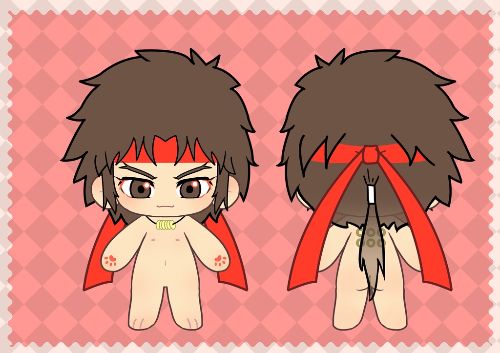 【無配】戦国basara ぬいづくり マニュアル&型紙データ集