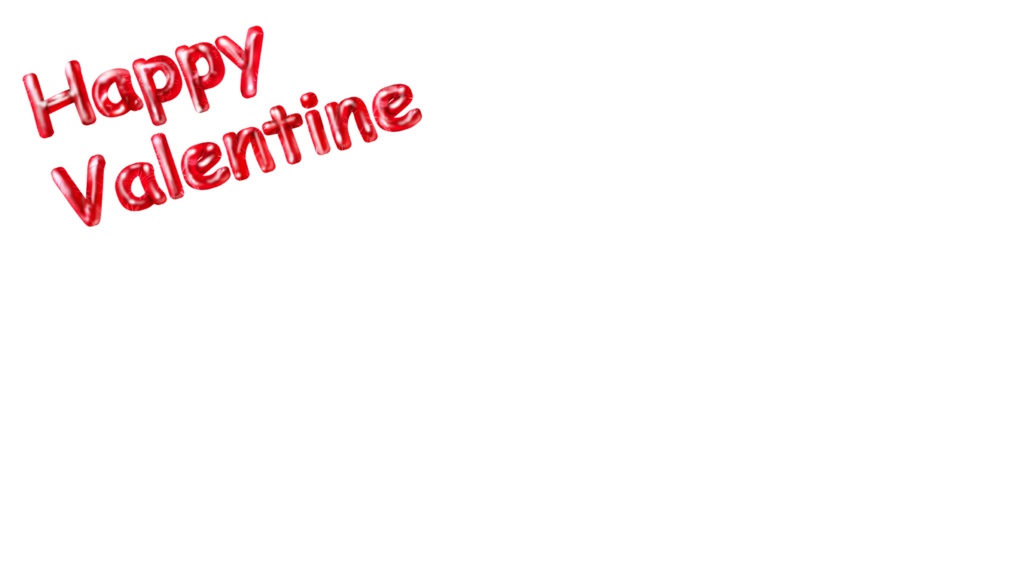 【フリー素材】バレンタイン配信素材セット