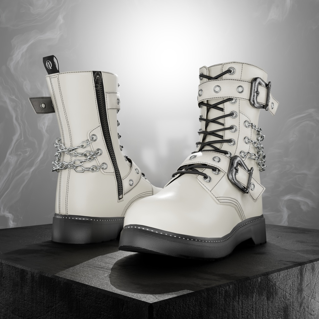 OD Techwear Rangers | Ankle boots | Shoes | 3D Asset | Commercial/Personal License