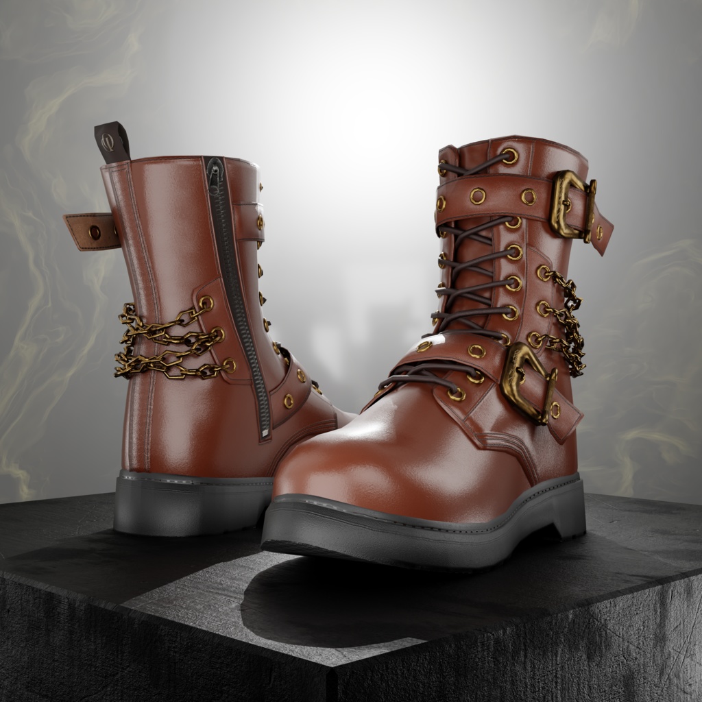 OD Techwear Rangers | Ankle boots | Shoes | 3D Asset | Commercial/Personal License