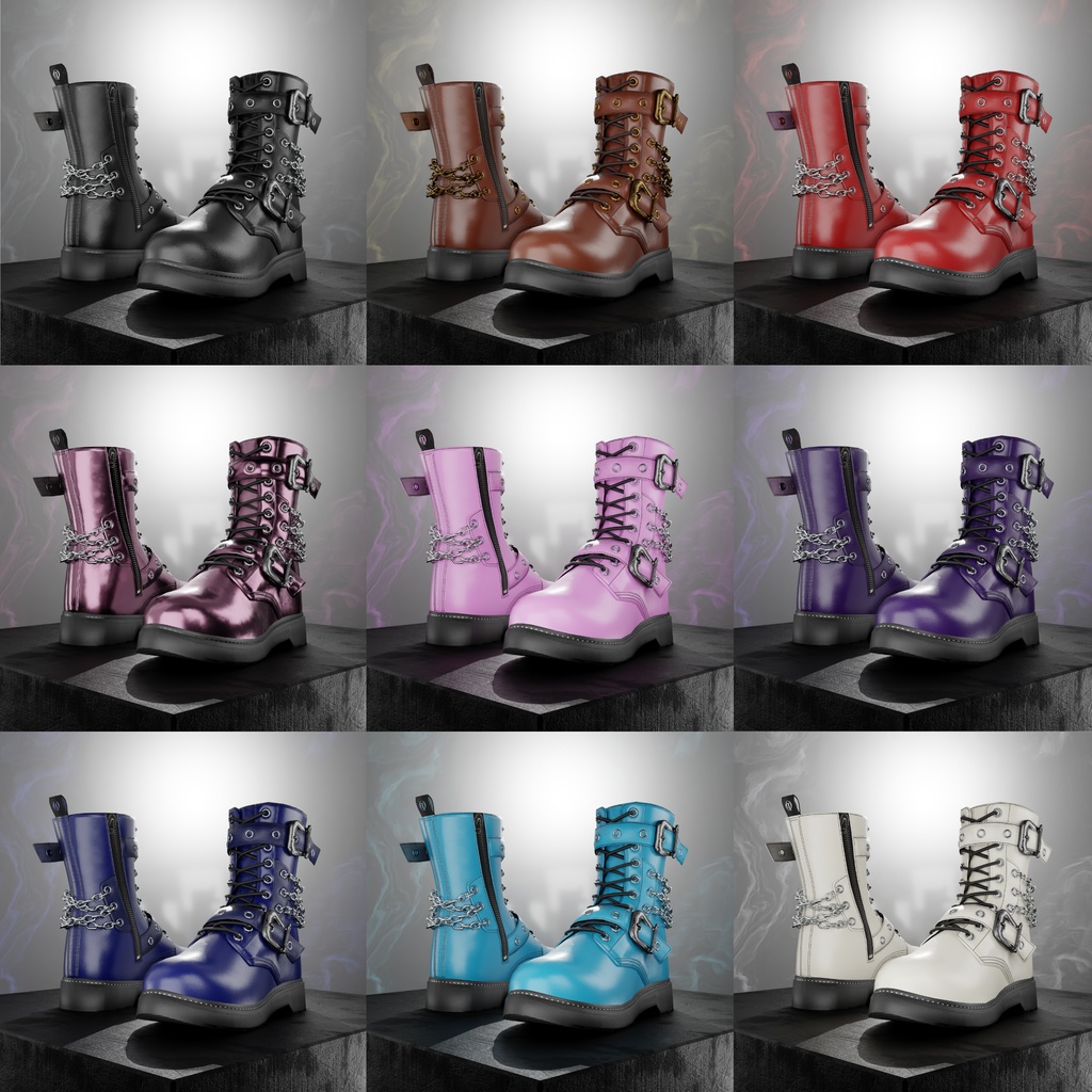 OD Techwear Rangers | Ankle boots | Shoes | 3D Asset | Commercial/Personal License