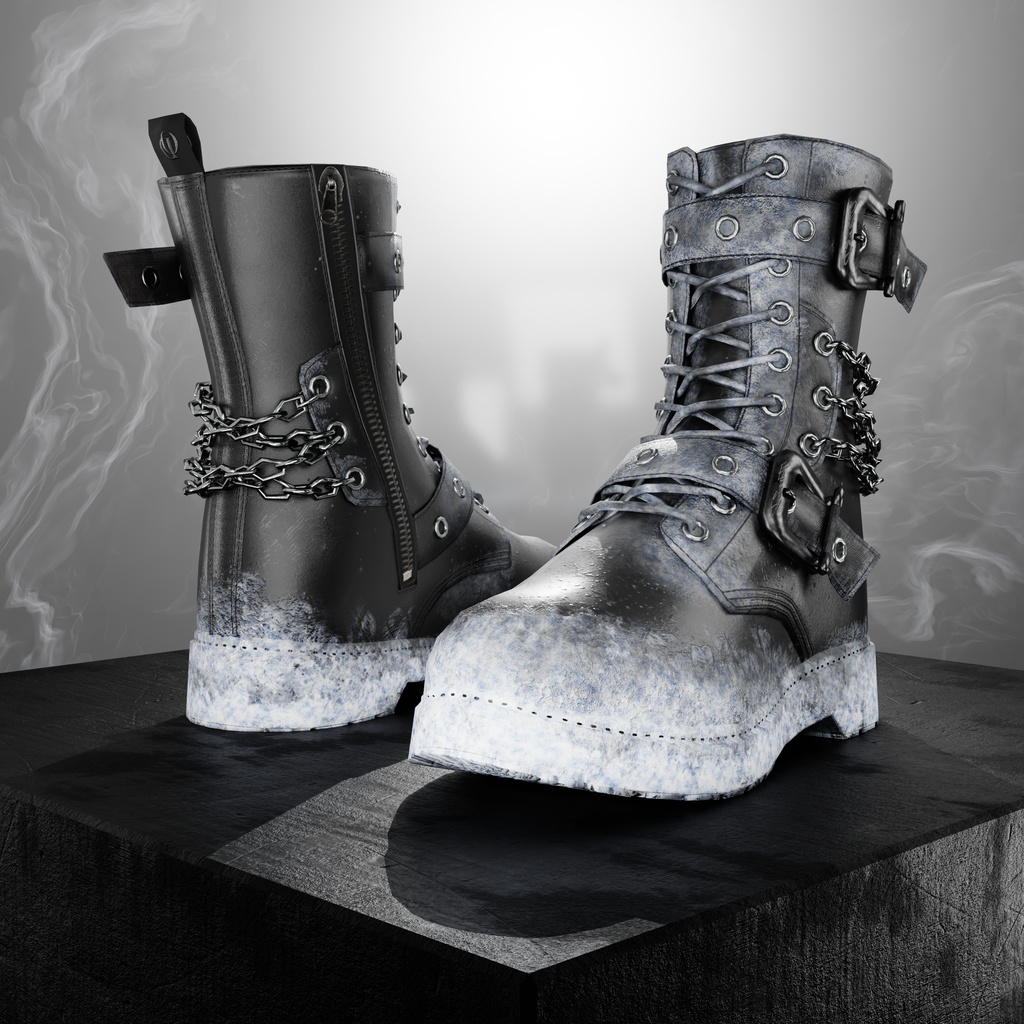 OD Techwear レンジャーズ テクスチャパック – 氷と雪 | クリスマス | アンクルブーツ | シューズ | 3Dアセット | 商用/個人ライセンス