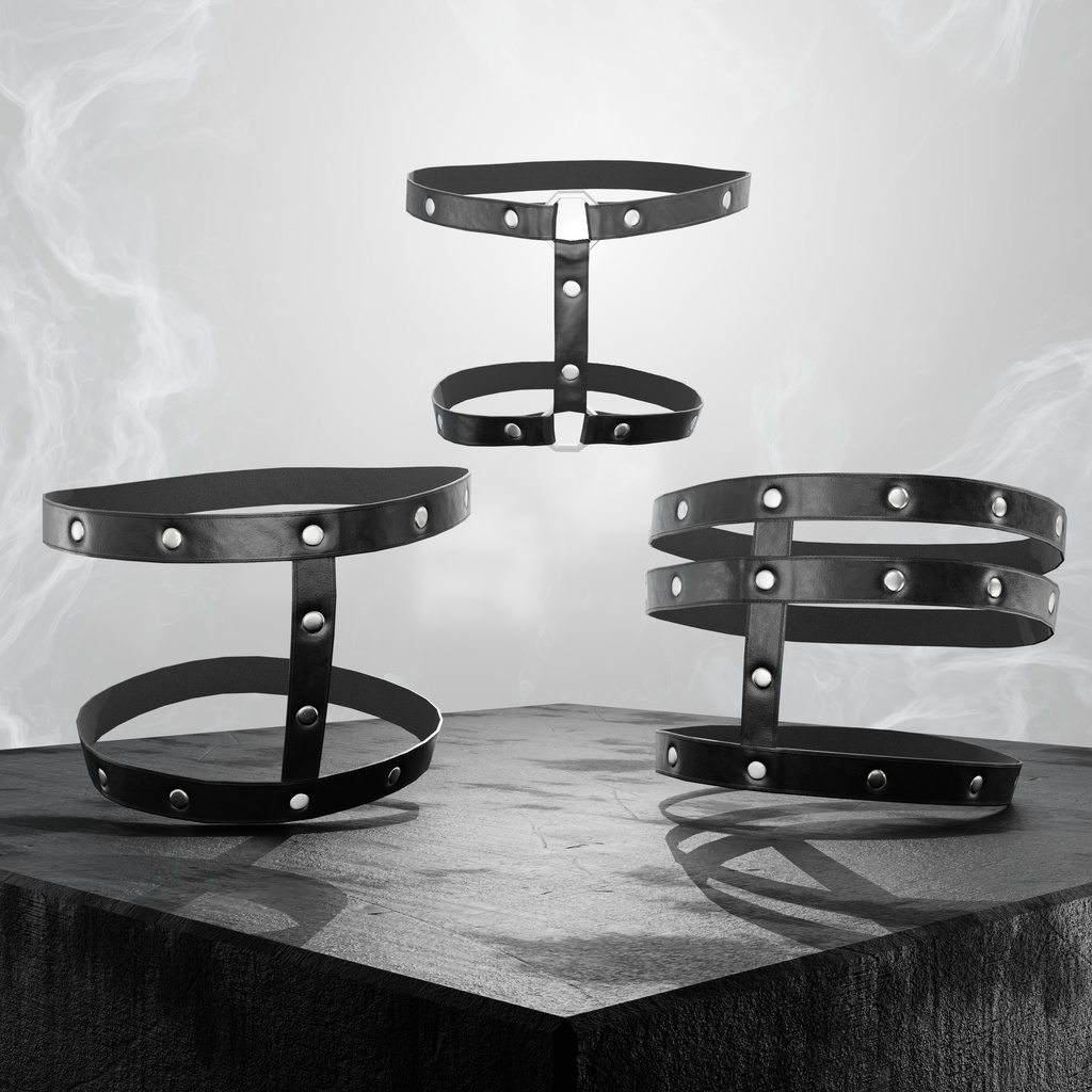 OD Thigh Strap | FREE IN DISCORD | VRC Ready | Techwear | 3D Asset | Leather | Commercial/Personal License