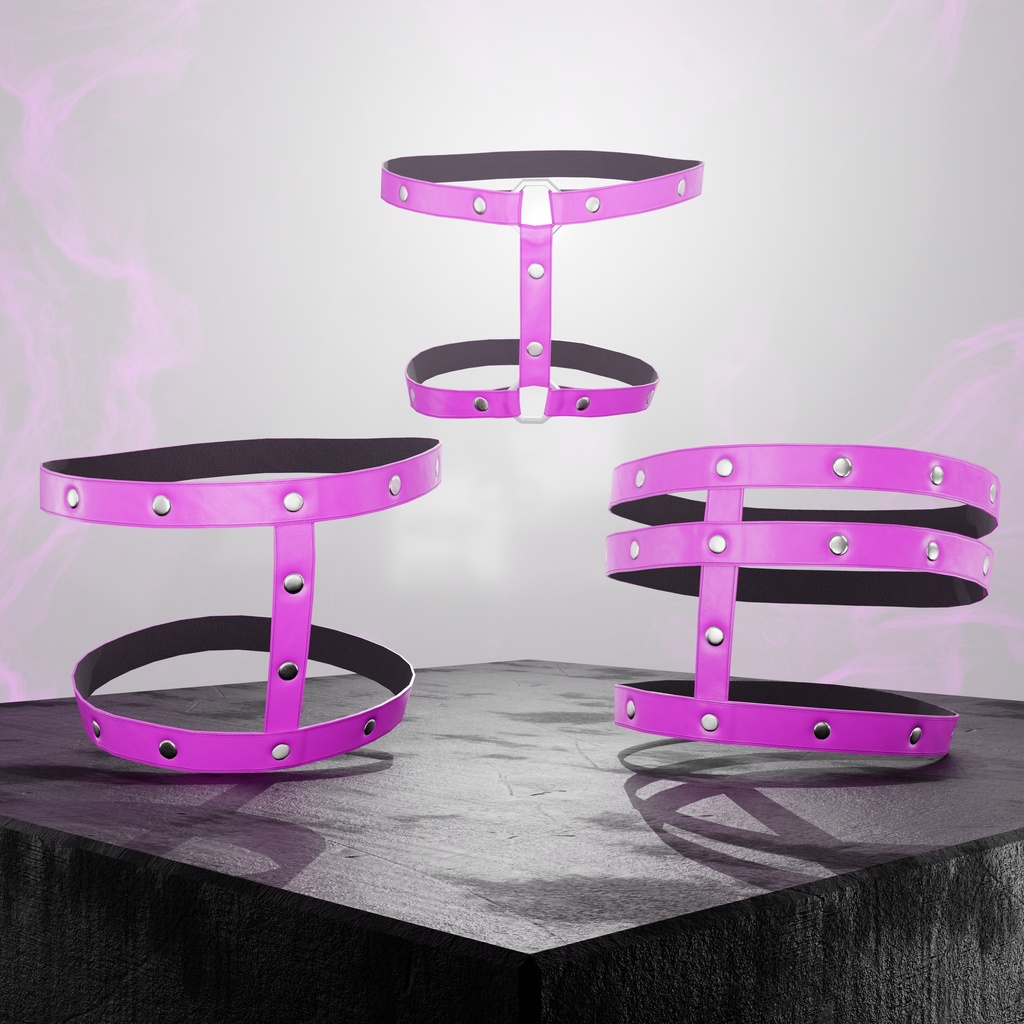 OD Thigh Strap | FREE IN DISCORD | VRC Ready | Techwear | 3D Asset | Leather | Commercial/Personal License