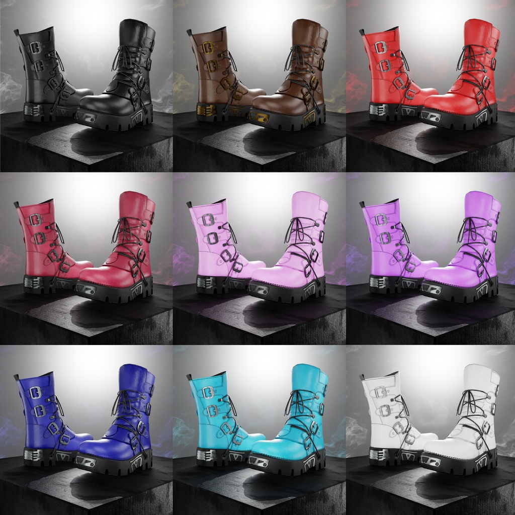 OD Boots Combat | レンジャーズテックウェア | シューズ | 3Dアセット | 商用/個人ライセンス