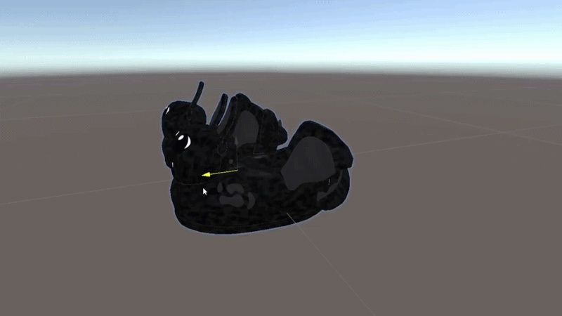 OD ドラゴネット スリッパ | シューズ | ふわふわ | 3D アセット | 商用/個人ライセンス