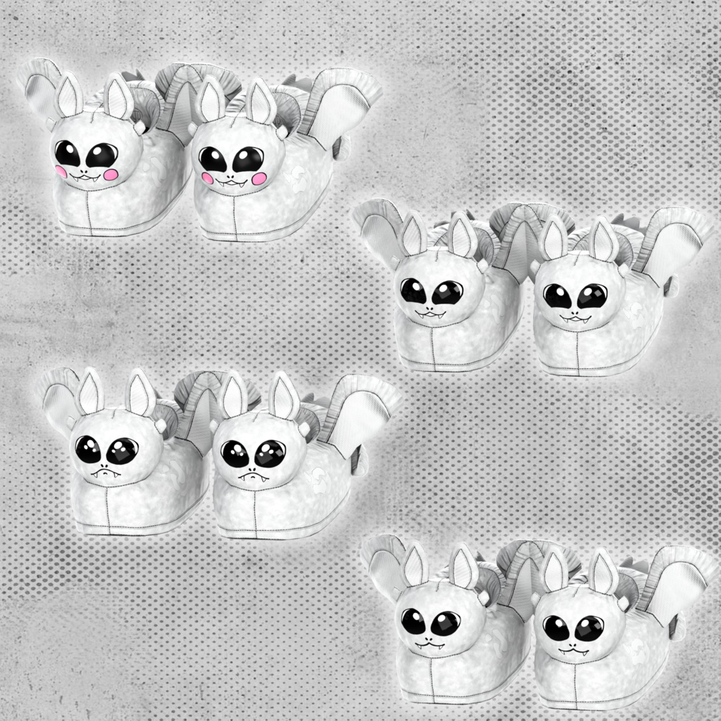 OD ドラゴネット スリッパ | シューズ | ふわふわ | 3D アセット | 商用/個人ライセンス