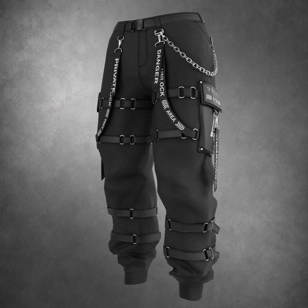 OD Pants Techwear | コーディネート | トラウザーズ | 3Dアセット | 商用・個人利用ライセンス