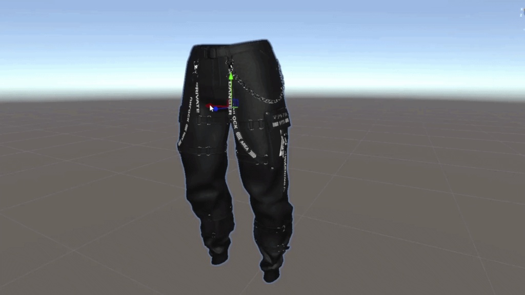 OD Pants Techwear | コーディネート | トラウザーズ | 3Dアセット | 商用・個人利用ライセンス