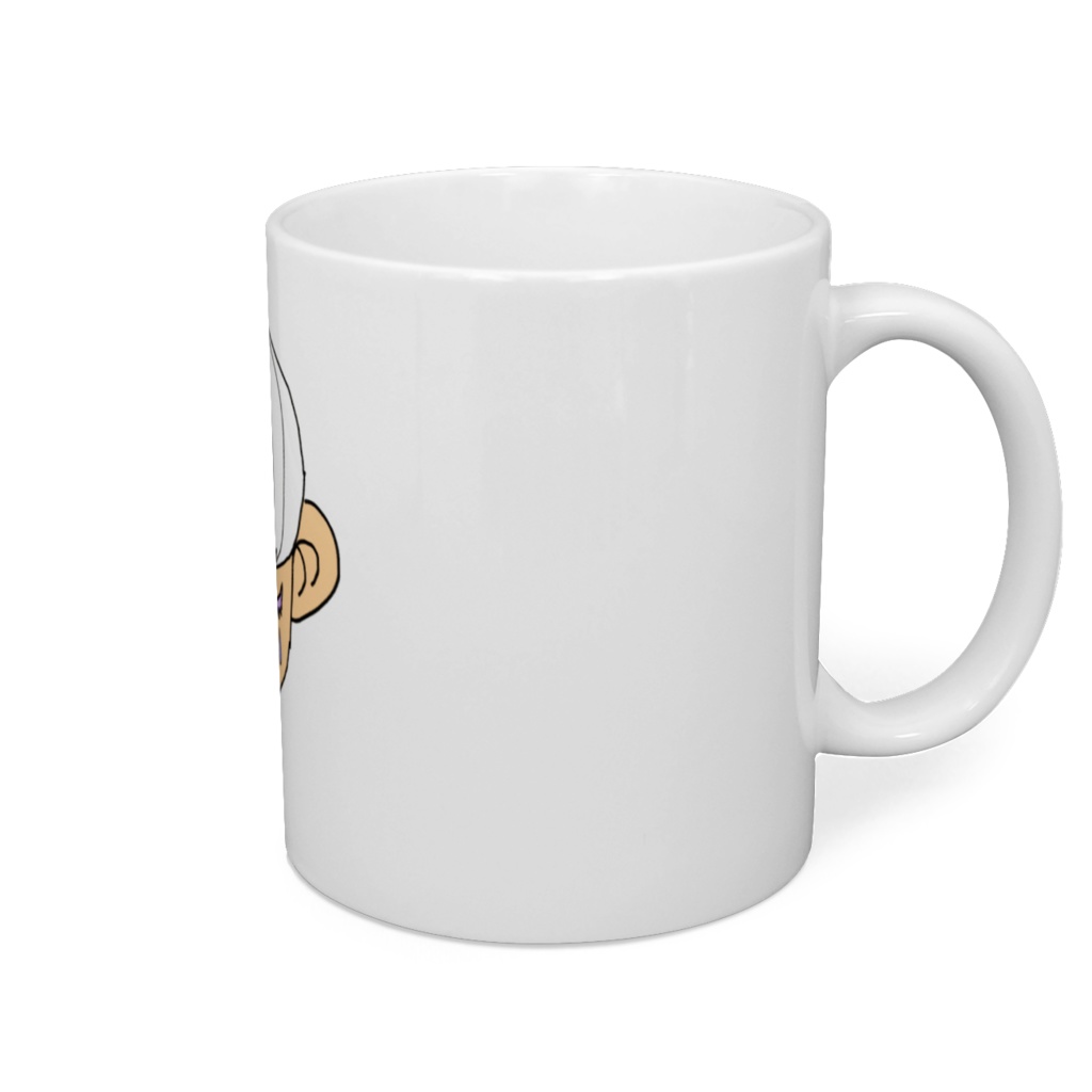 虹色の髪🌈🌈 マグカップ