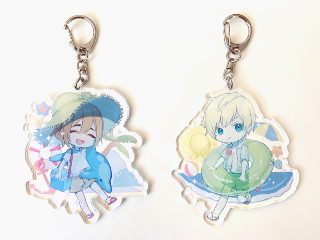 【パレパレ】写実組アクリルキーホルダー