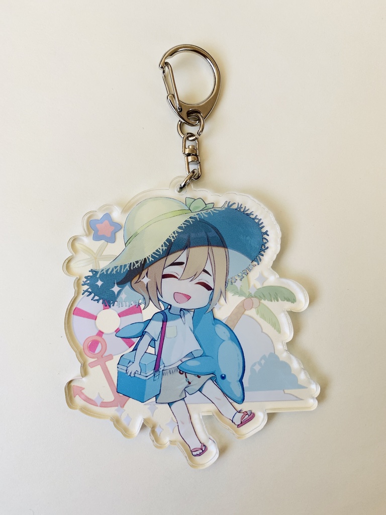 【パレパレ】写実組アクリルキーホルダー