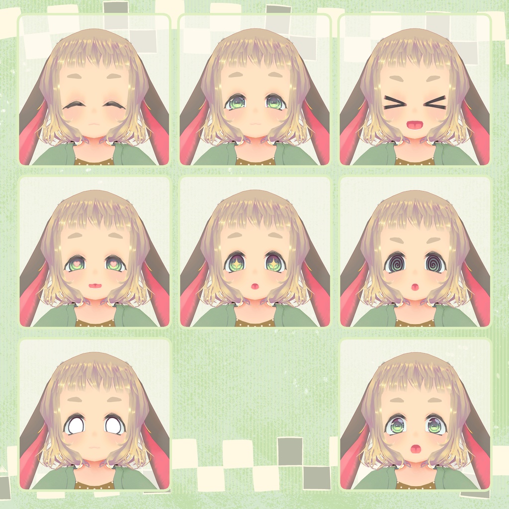 オリジナル3Dモデル ユラ