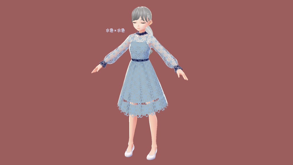 レースワンピース キャミワンピ インナー Nroid Booth