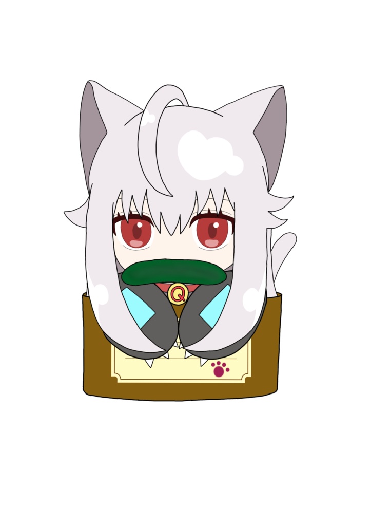 健音テイ 猫バージョン 缶バッジ