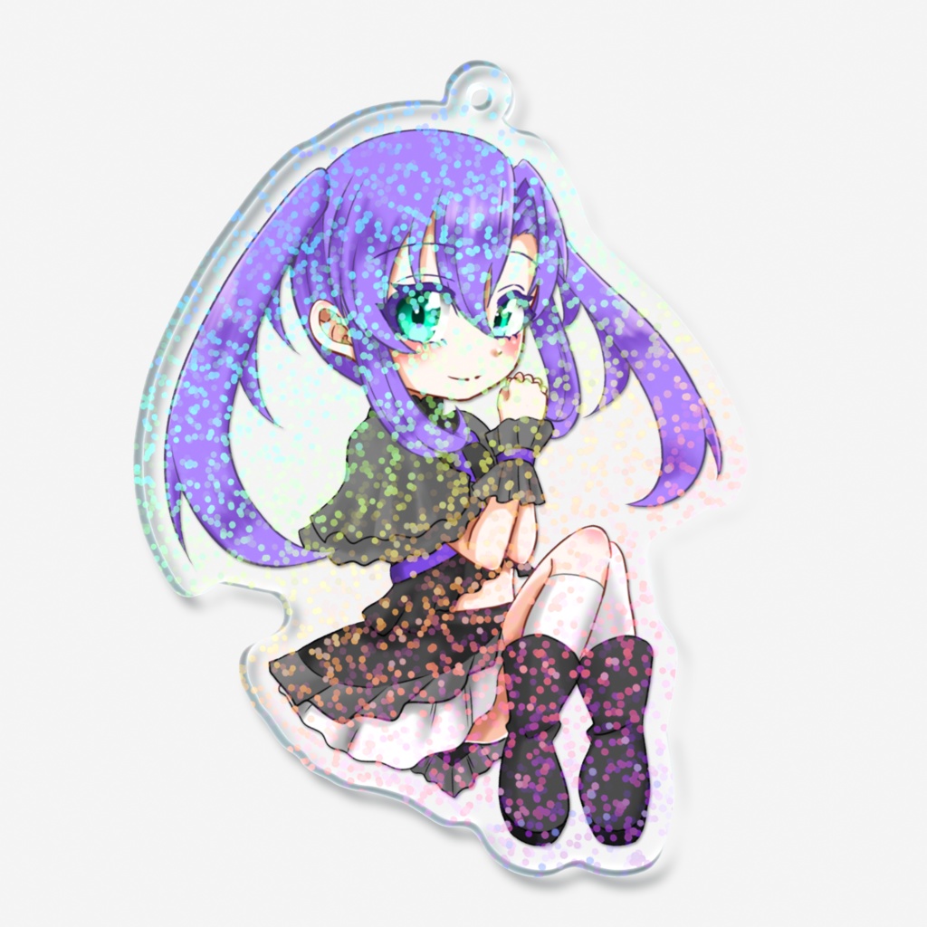 音無ゆず アイドル衣装 ホロアクリルキーホルダー