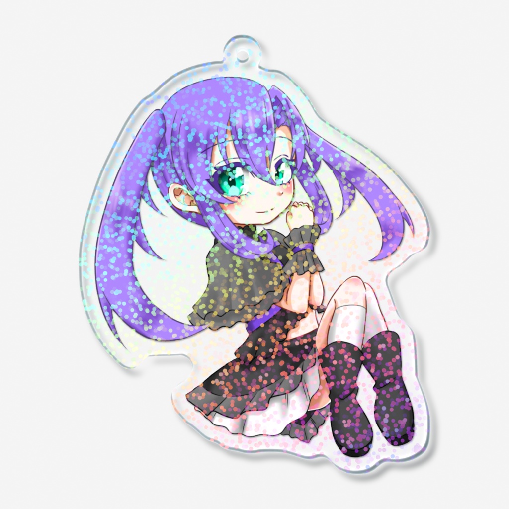 音無ゆず アイドル衣装 ホロアクリルキーホルダー