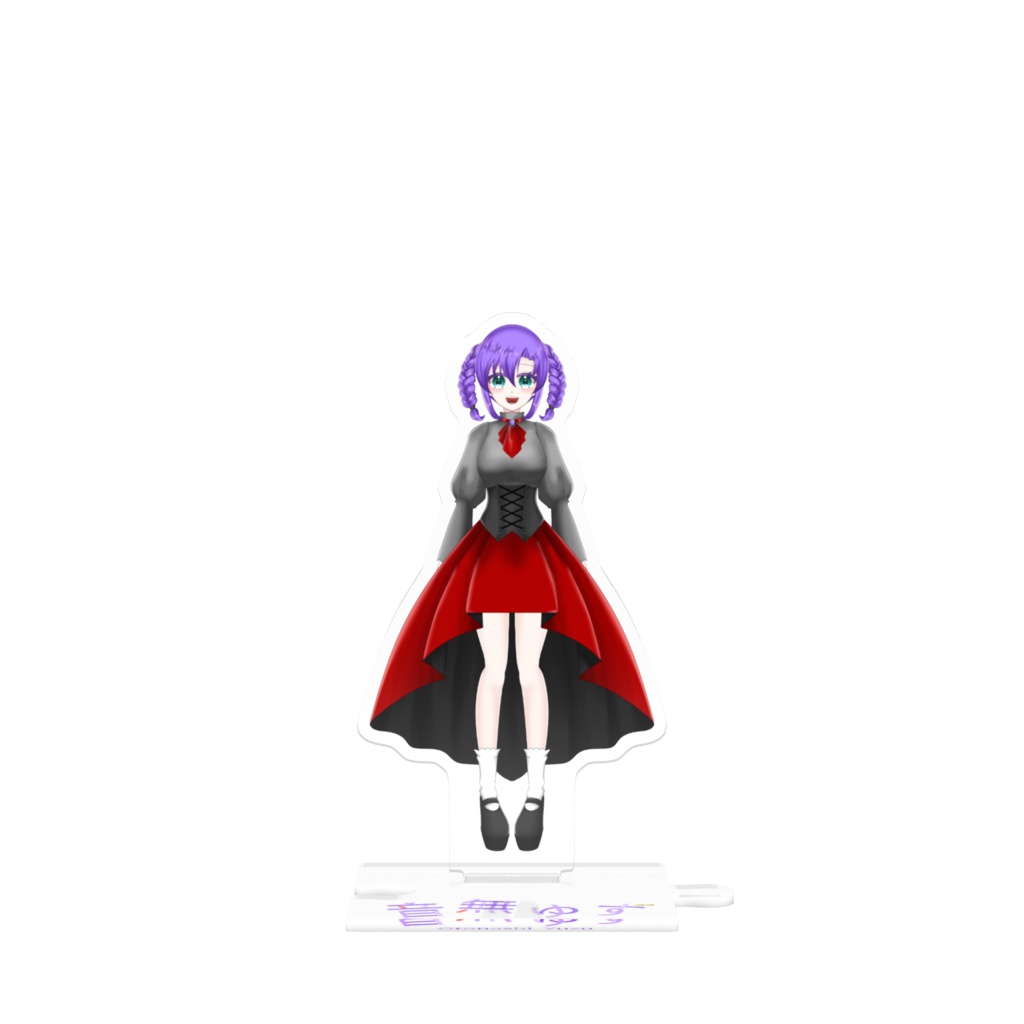 繋がるアクスタ 音無ゆずLive2D新モデル衣装