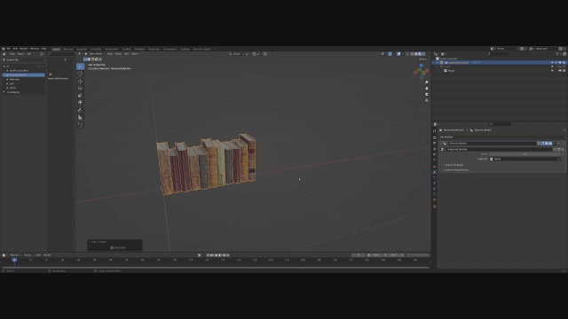 BookGen - ジオメトリノード製本ジェネレーター