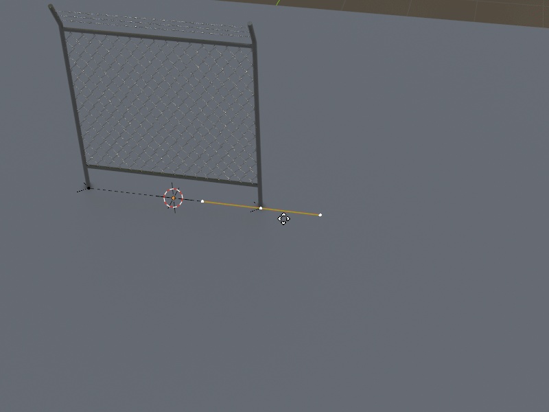 Geometry Nodes Wire Fence - 有刺鉄線付フェンス自動生成ノード