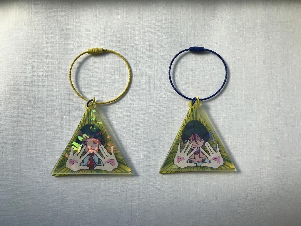 解体アクリルキーホルダー(渉+手)