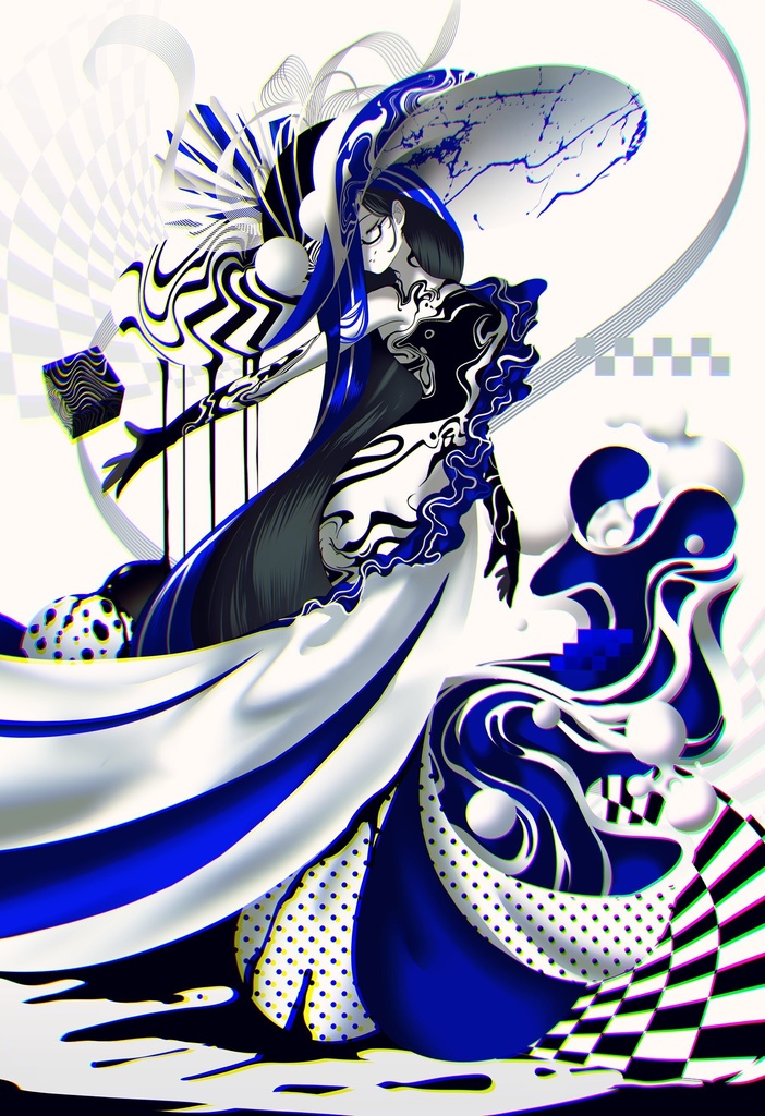 BerryVerrine_アクリルプレート（台座付き）