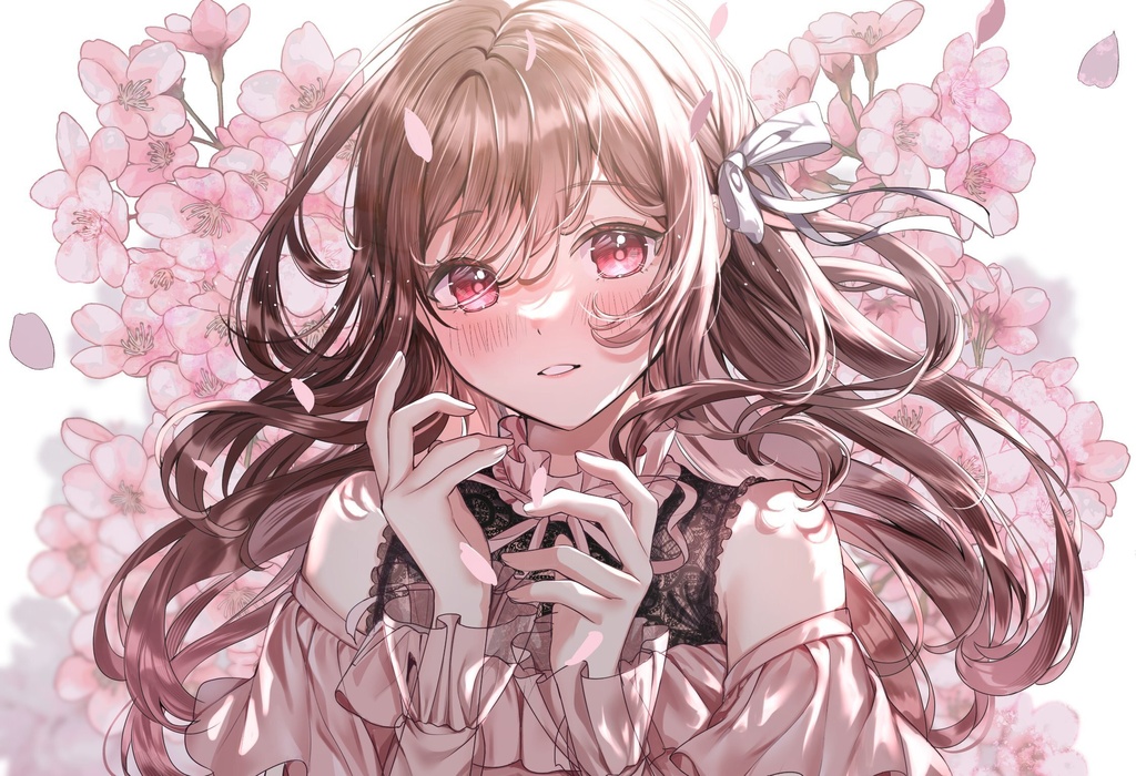 Sakura_アクリルプレート（台座付き）