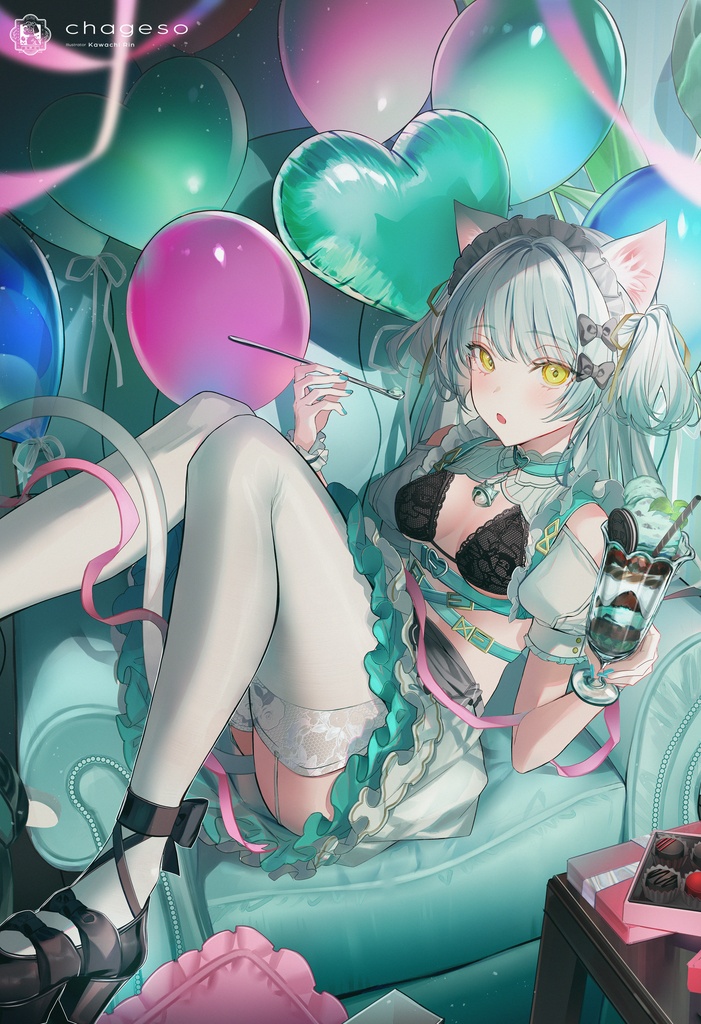 河池りん_アクリルプレート（台座付き）