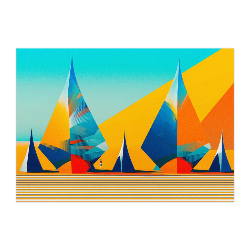 ポスター「△◇△◇△」