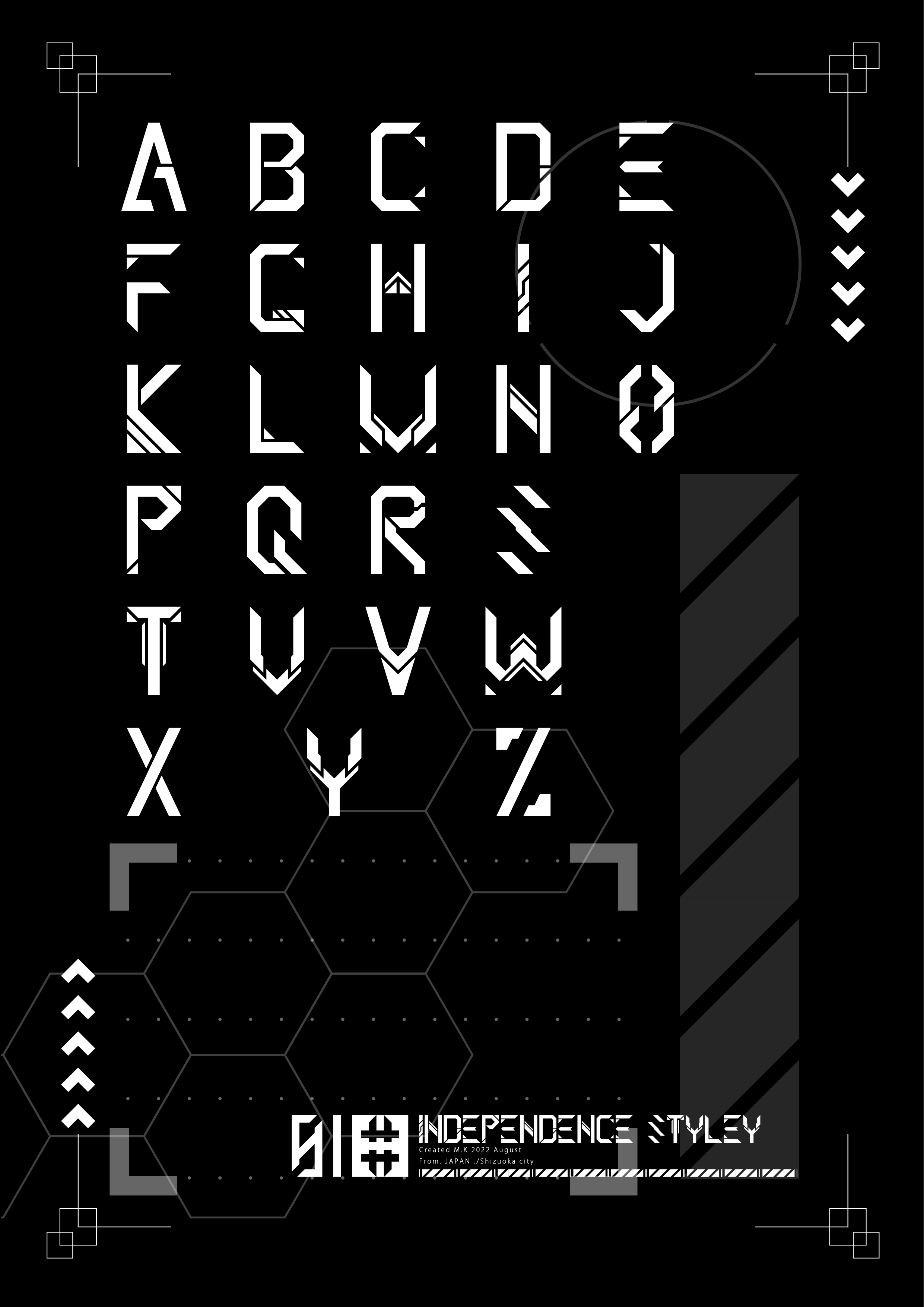 [フォントパック] IX-Font Vol.1 - xhi-_qhi Art Lab. - BOOTH