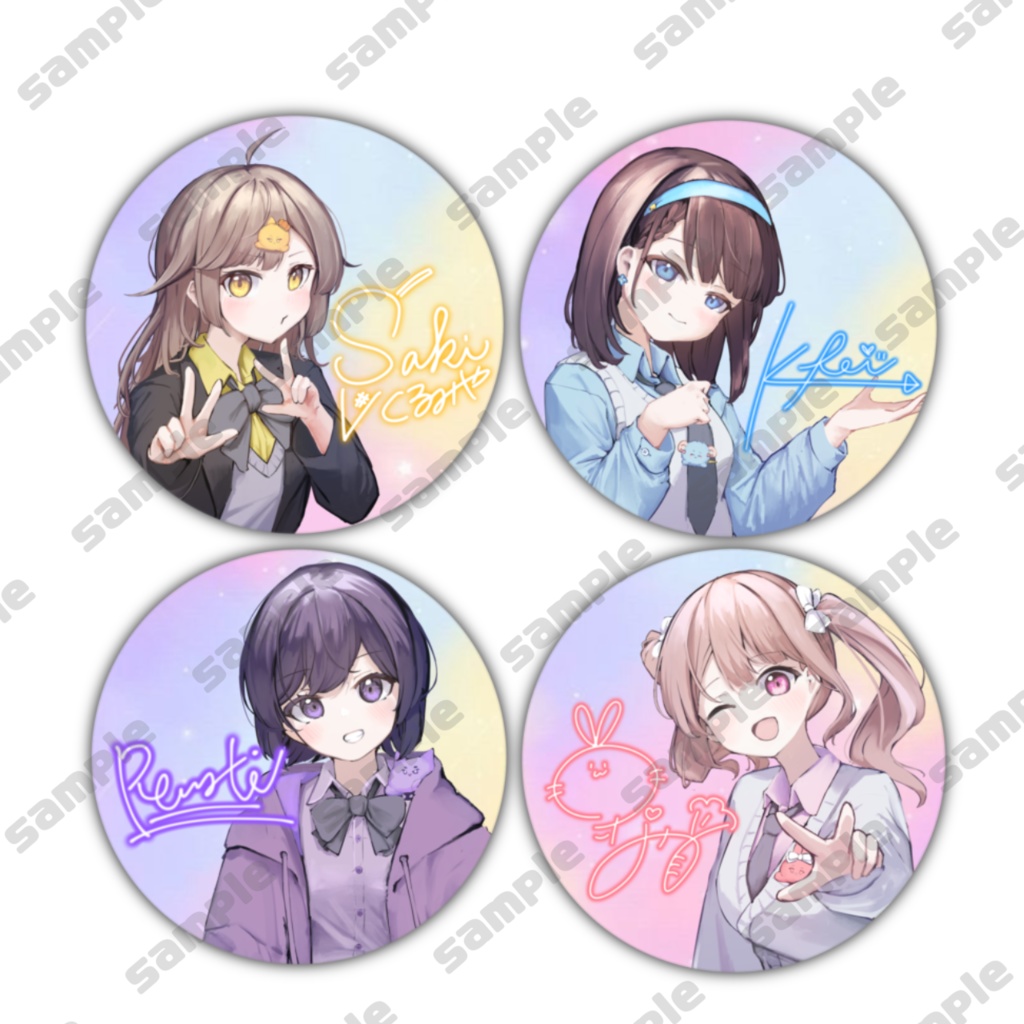 缶バッジセット