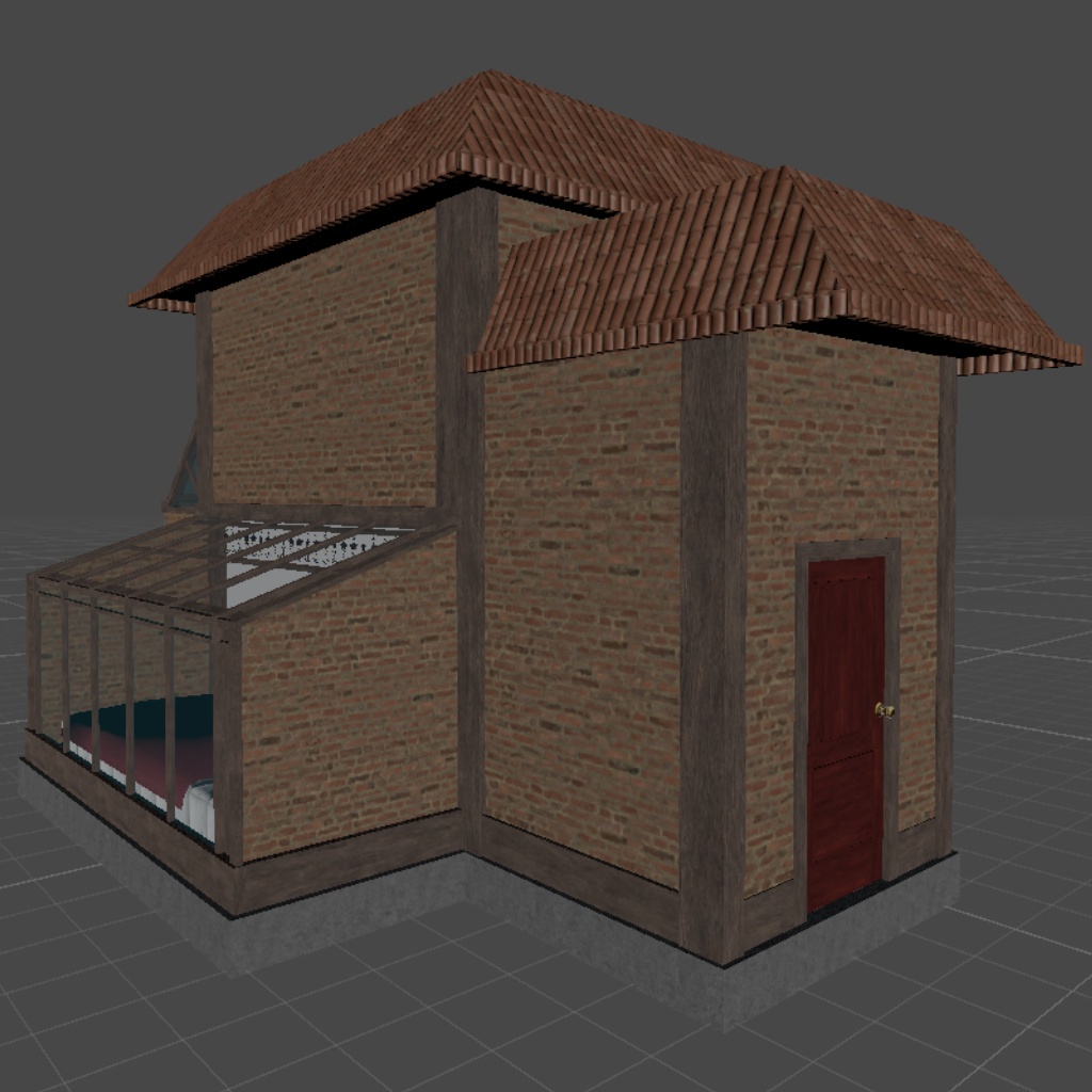 【 VRChat向けワールド 】ーPickledPlumHouseー