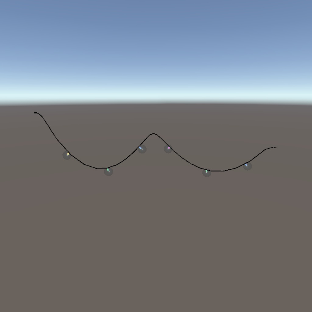 【無料】LEDWireOrnament - VRChat向け装飾アセット