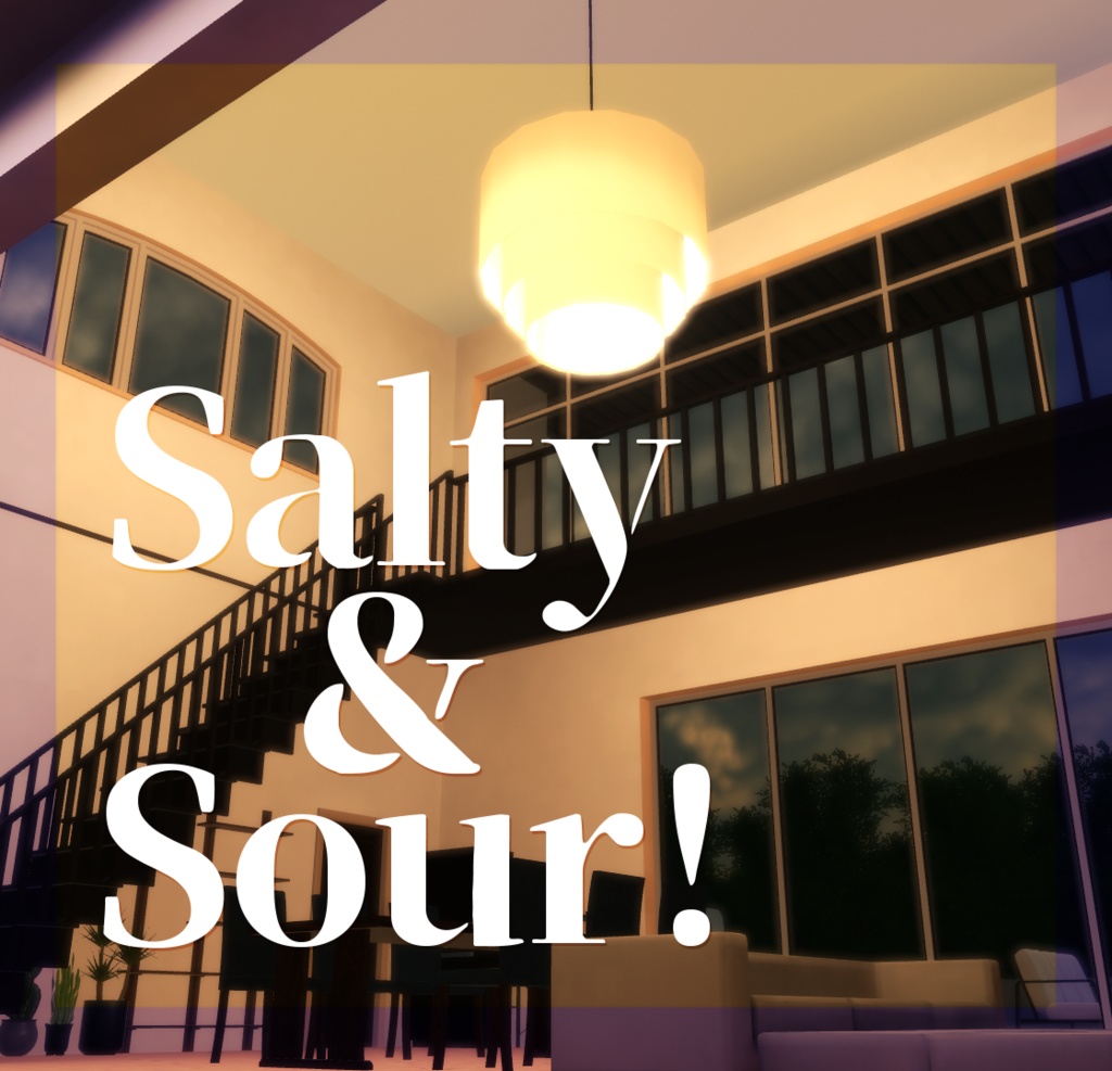 【 VRChat向け 】Salty&Sourǃ【 ワールド 】