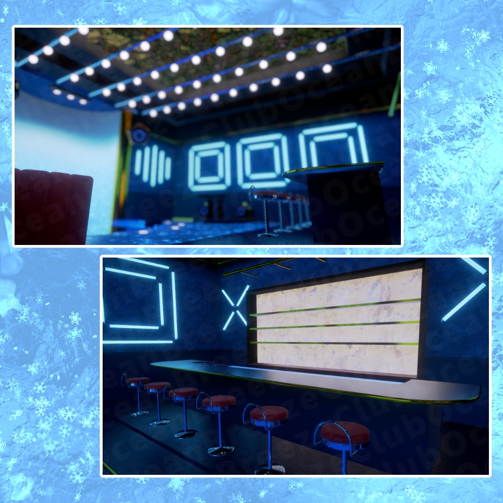 【 VRChat向け 】ClubOceanBreeze【 ワールド 】
