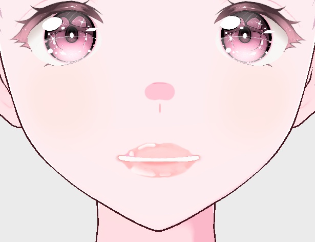 粉色口红 ROSE LIPSTICK【VRoid】ピンクの口紅