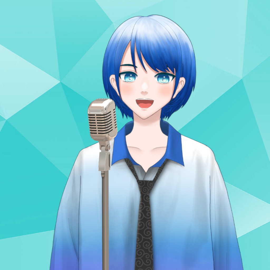 配信用スタンドマイク素材 全2種