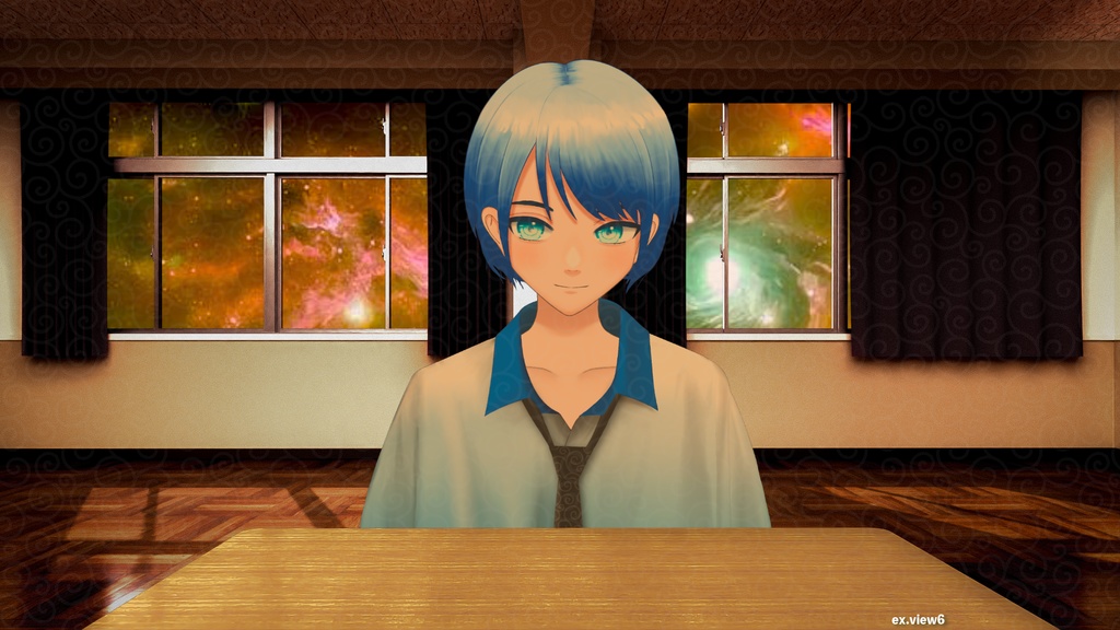 配信用教室素材(Japanese classroom Assets)