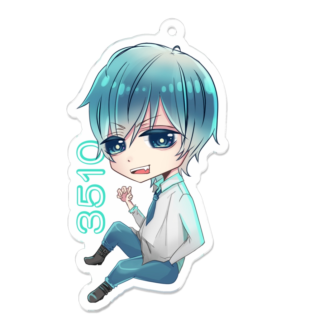 アクリルキーホルダー - 7cm ミニ尊人