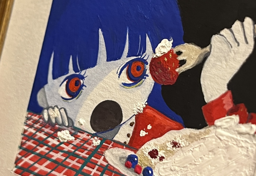 額付きミニ原画(3種)