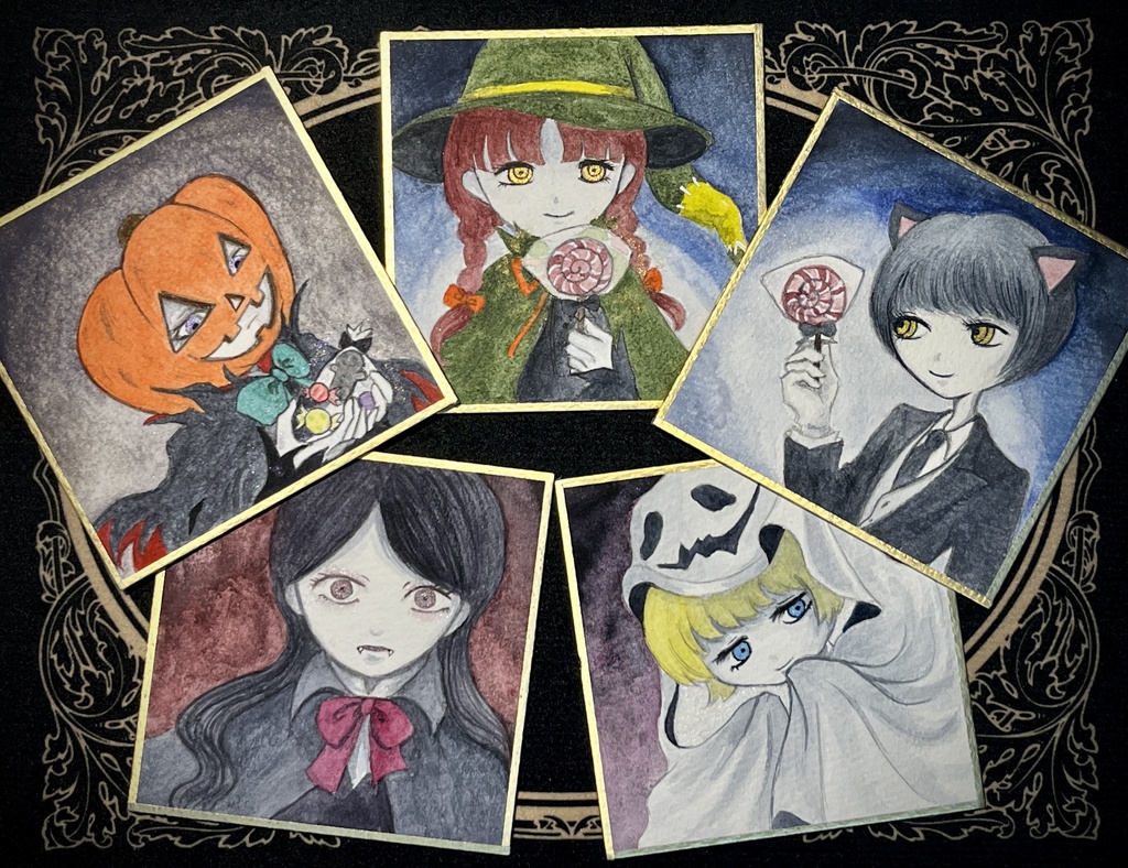 10.24/22時販売開始【ある養護施設のハロウィン】ミニ原画