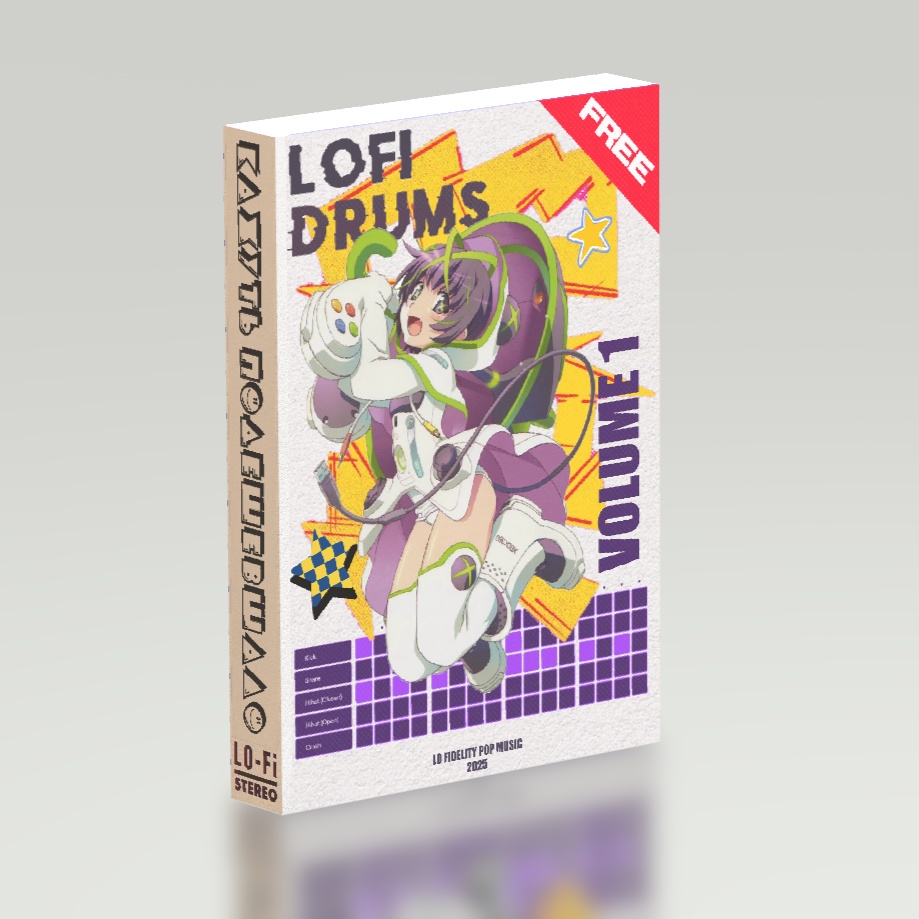 LOFI DRUMS Volume 1 [Free Drum Pack]