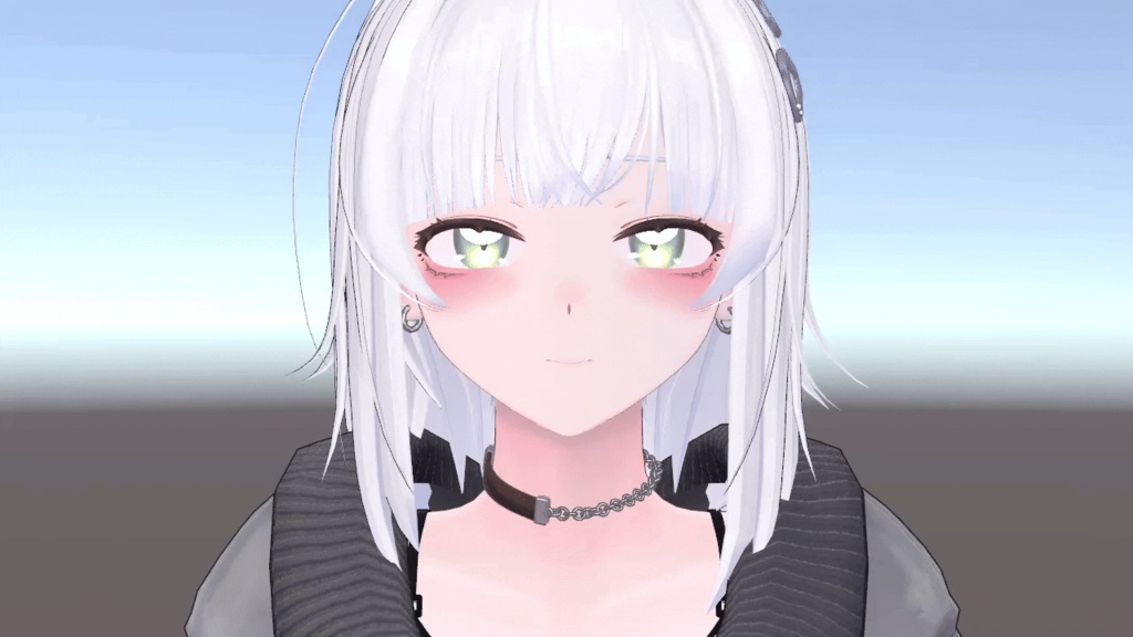 【弥凪 対応】ぷるぷるまばたきアニメ【半目も対応】 #ラト式