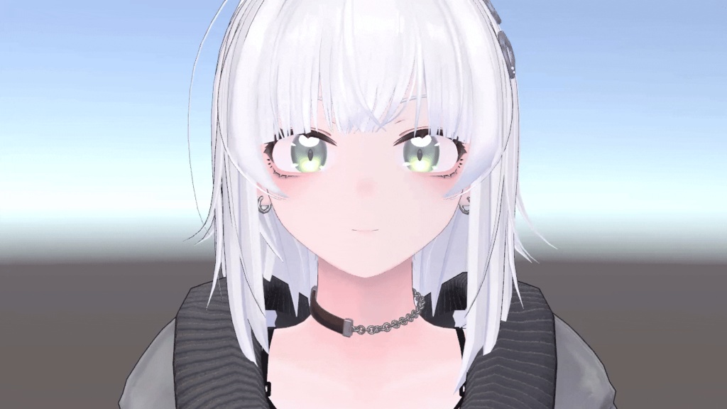 【弥凪 対応】ぷるぷるまばたきアニメ【半目も対応】 #ラト式