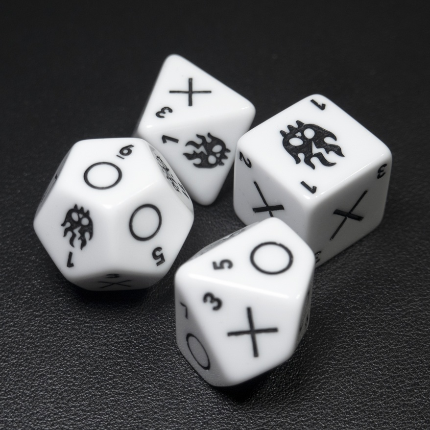 nRR(no Rule Role) TRPG専用ダイスセット