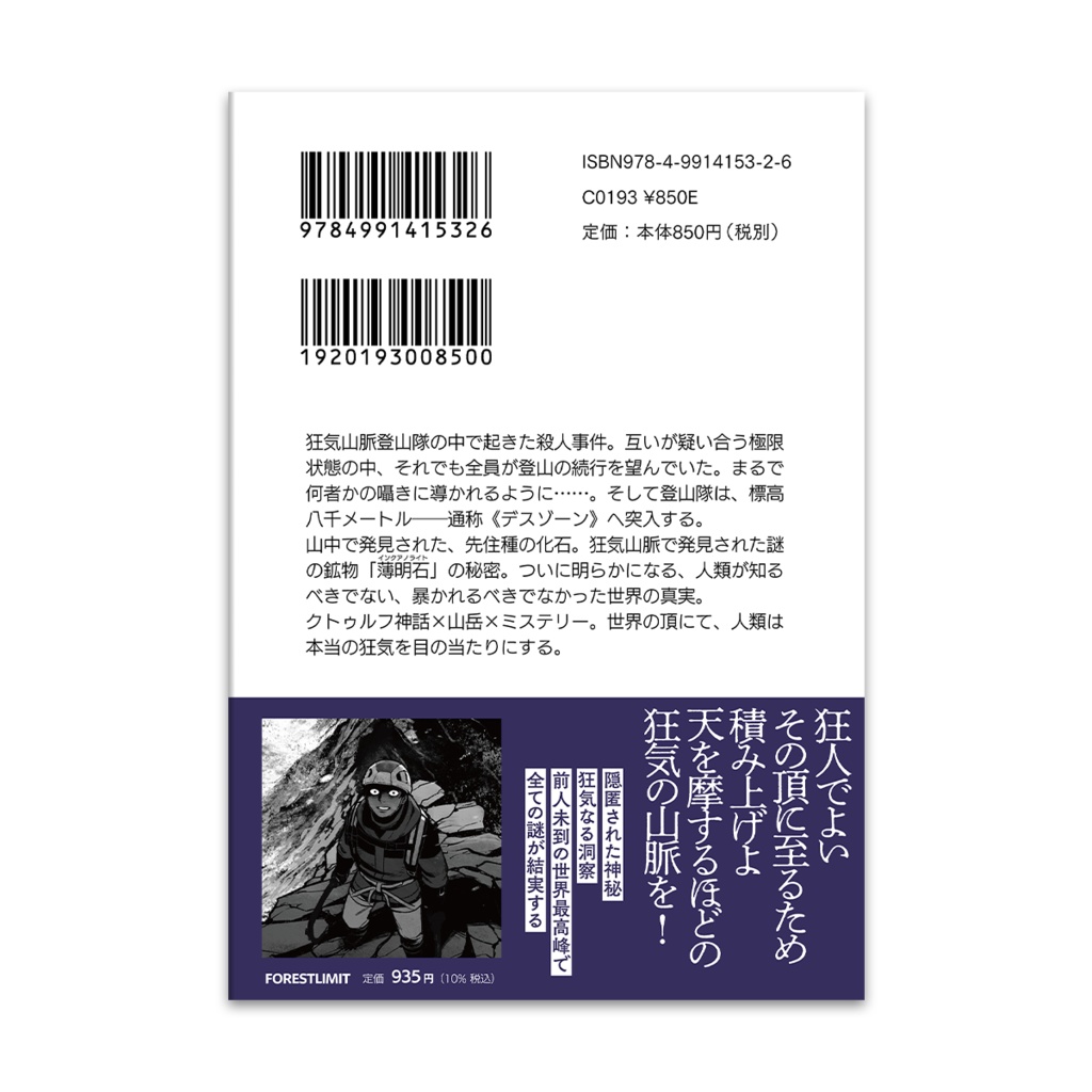 小説『狂気山脈 陰謀の分水嶺』/著:手代木正太郎