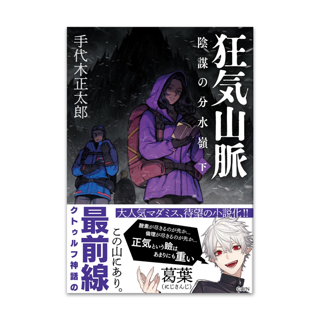 小説『狂気山脈 陰謀の分水嶺』/著:手代木正太郎