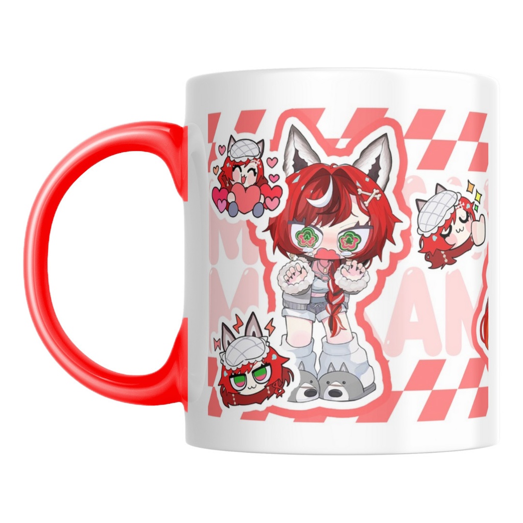 狼赫まかみ部屋着衣装マグカップ